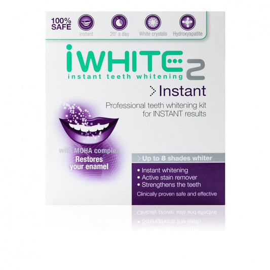 iWhite 2 Instant Teeth Whitening Kit 10 Trays 