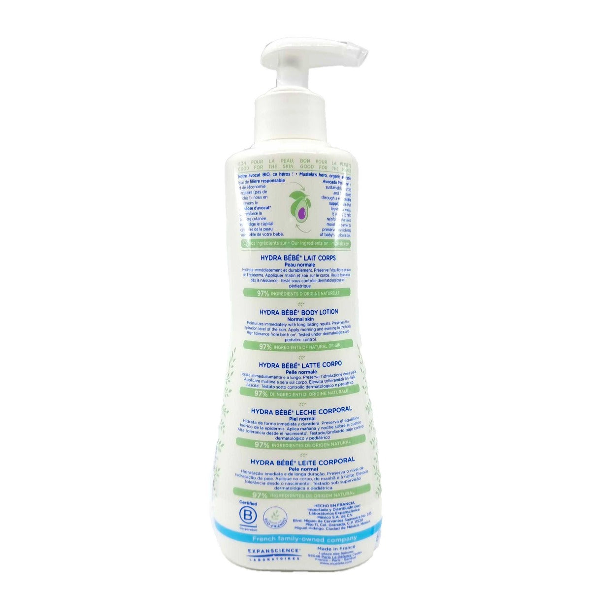 Mustela hydra bebe body sales lotion 500ml