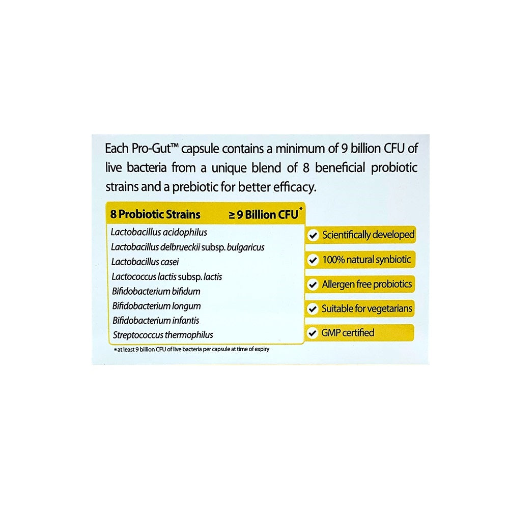 Pro-Gut 益生菌胶囊 100 粒