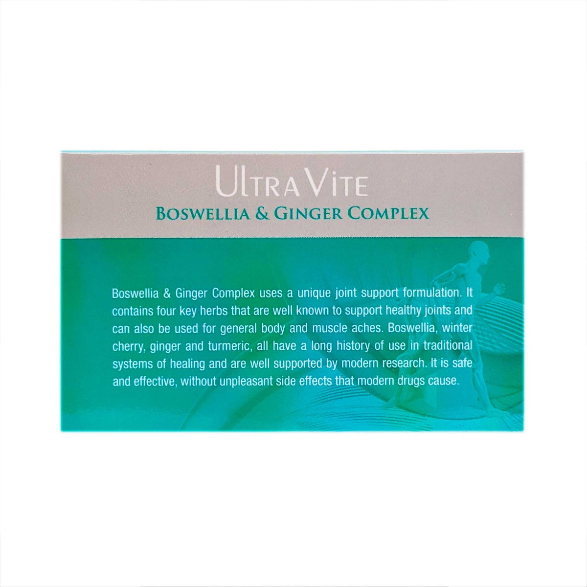 Ultravite Boswellia & Ginger Complex Capsules 60's